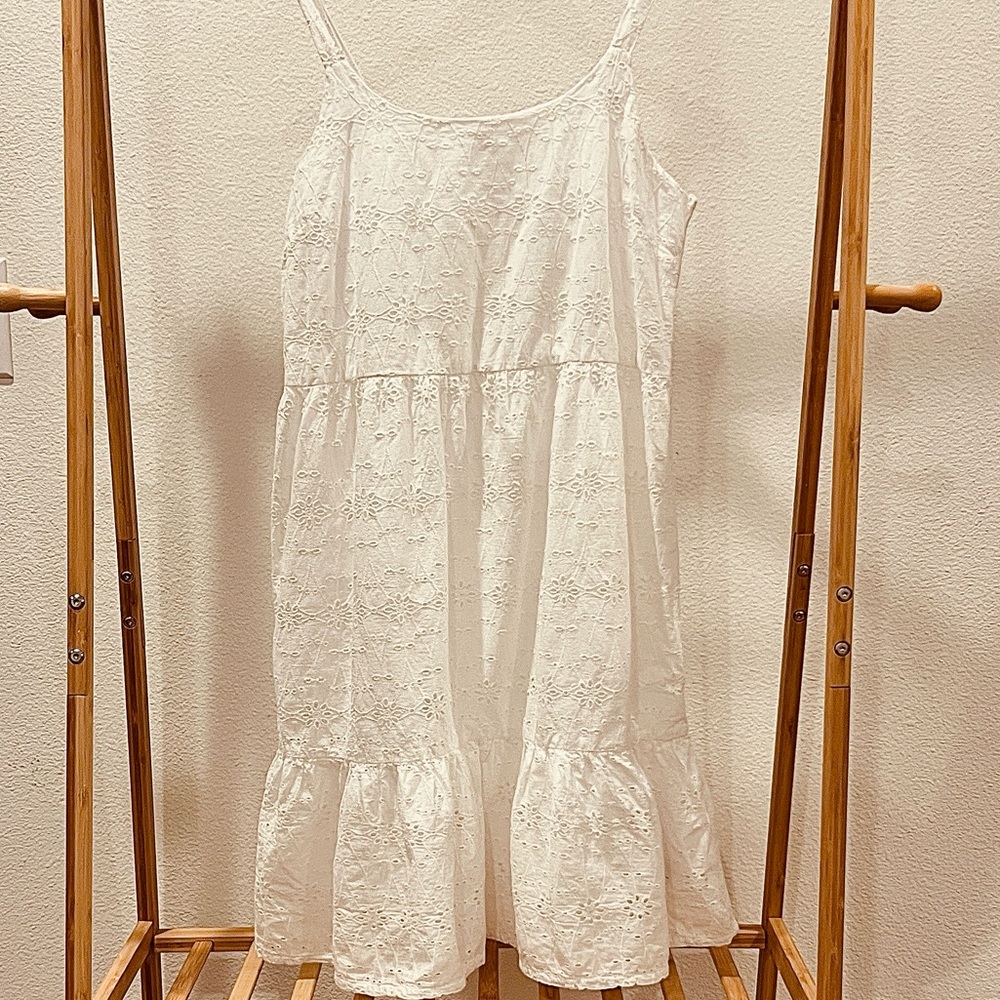 Lucky Brand White Eyelet Dress